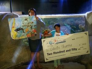 Austin Aquarium Art winner